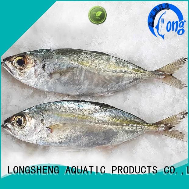 LongSheng trachurus frozen fish horse mackerel for cafe