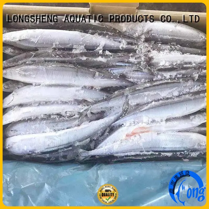 LongSheng frozen mackerel pike online for cafeteria