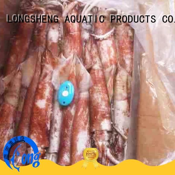 LongSheng tube frozen squid manufacturer for hotel