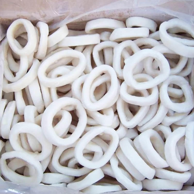 LongSheng rings frozen squid whole round factory for restaurant