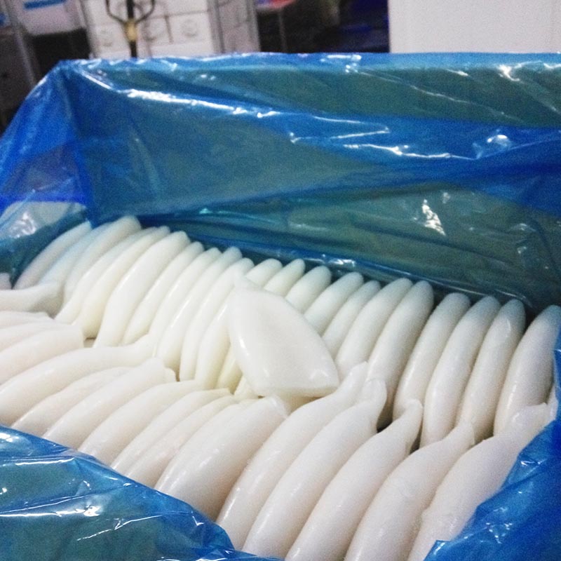 clean frozen illex squid whole round loligo company for cafeteria-2