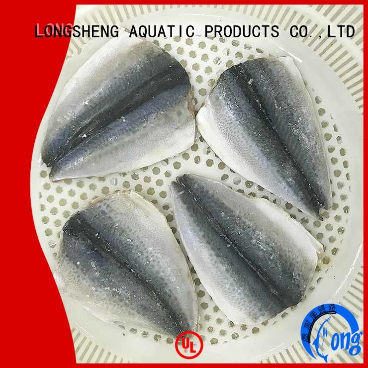 LongSheng Wholesale frozen mackerel fillets for sale manufacturers