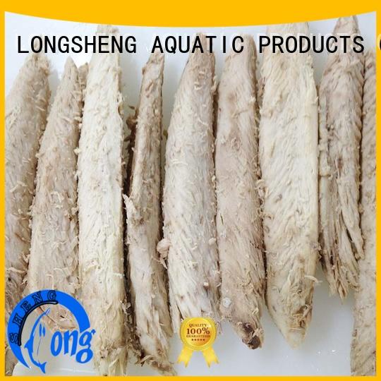 LongSheng thazard frozen tuna loin company for home party