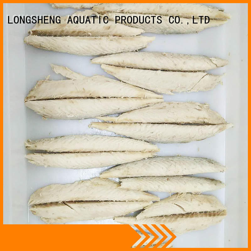 LongSheng bulk purchase frozen mackerel loin for business for party