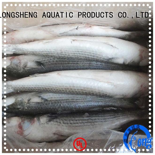 clean frozen grey mullet Chinese for hotel LongSheng