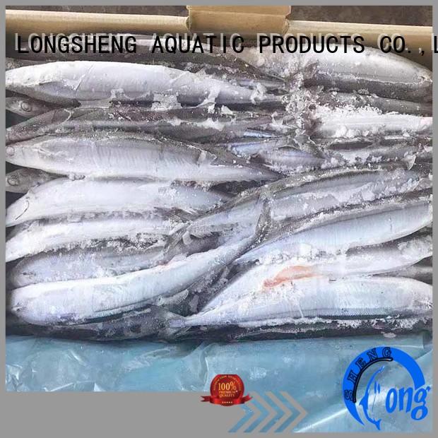 LongSheng High-quality Frozen pacific saury company for hotel