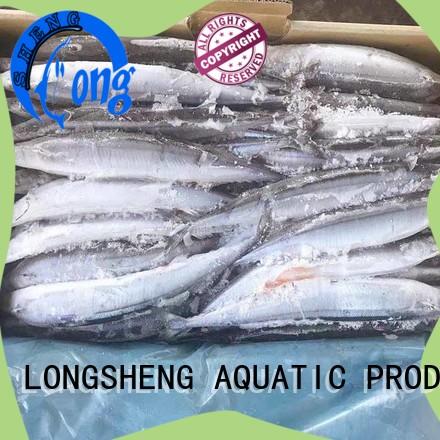 LongSheng pacific Frozen pacific saury on sale for cafe