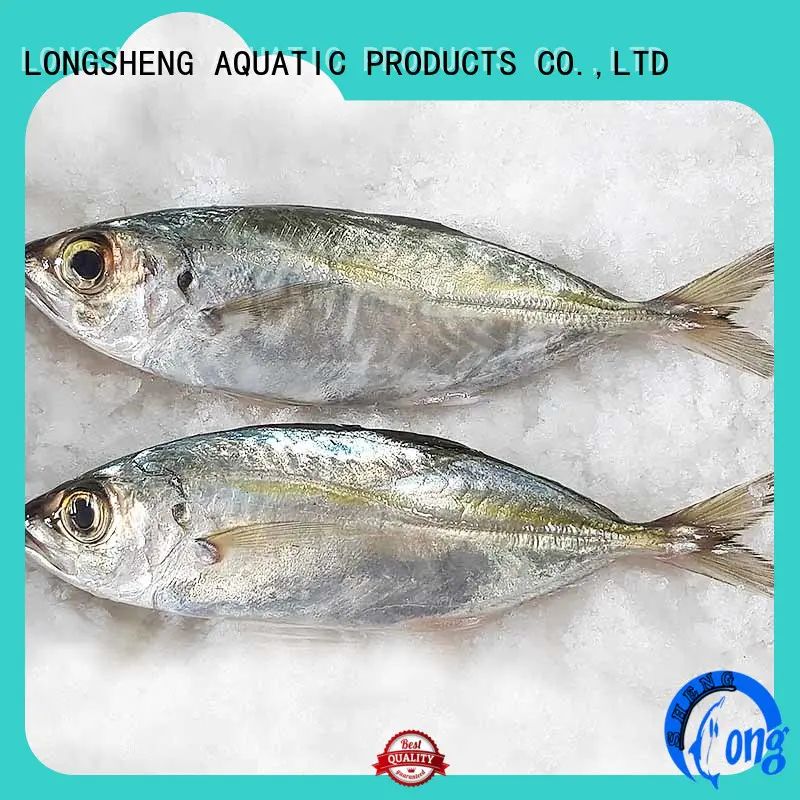 LongSheng natural frozen fish horse mackerel company for cafeteria