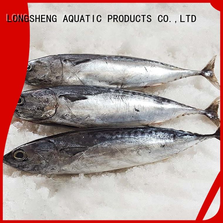LongSheng whole frozen bonito fish price for seafood shop