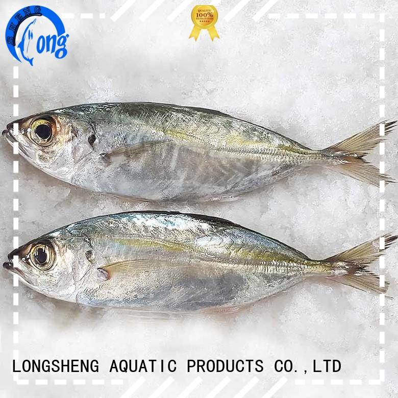 natural Frozen Horse mackerel whole round delivery for cafe