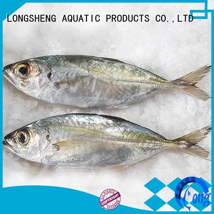 LongSheng natural frozen whole round horse mackerel mackerel for cafe