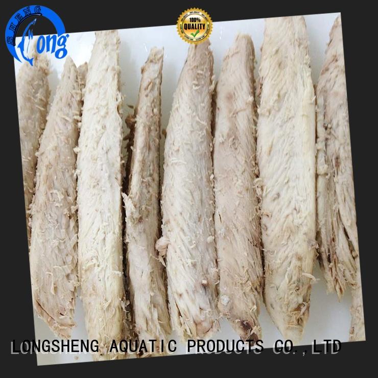 LongSheng healthy frozen seafood industry loinsbonito for party