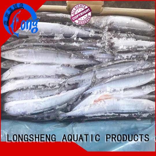 frozen mackerel pike saurycololabis for hotel LongSheng