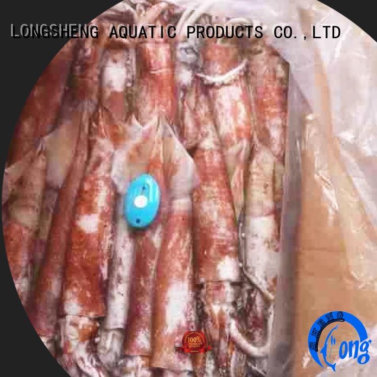LongSheng clean squid wholesale on sale for restaurant