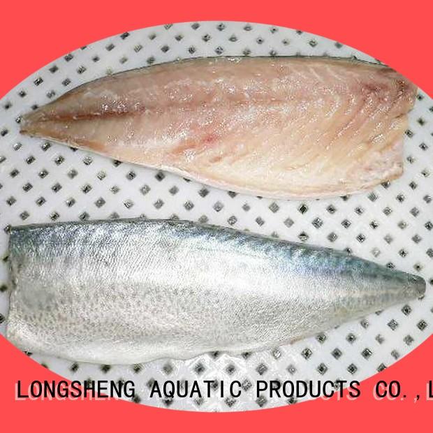 fillet mackerel frozen for supermarket LongSheng