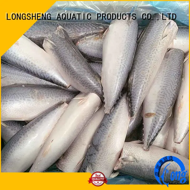 good quality frozen chub mackerel fillets for hotel LongSheng