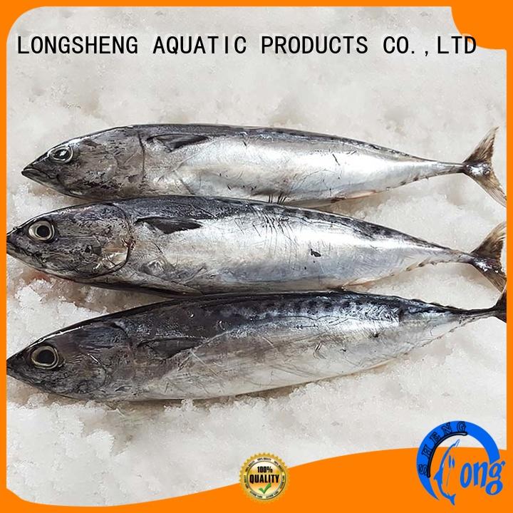 LongSheng hgt bonito fish price factory for supermarket