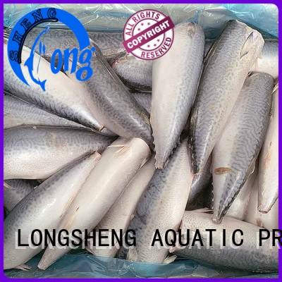 LongSheng flaps frozen mackerel fish price for business for restaurant
