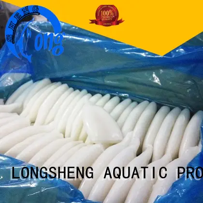 LongSheng healthy frozen whole squid online for hotel