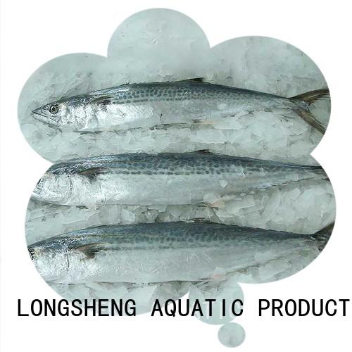 LongSheng roundfrozen frozen spanish mackerel fillets manufacturers for seafood market