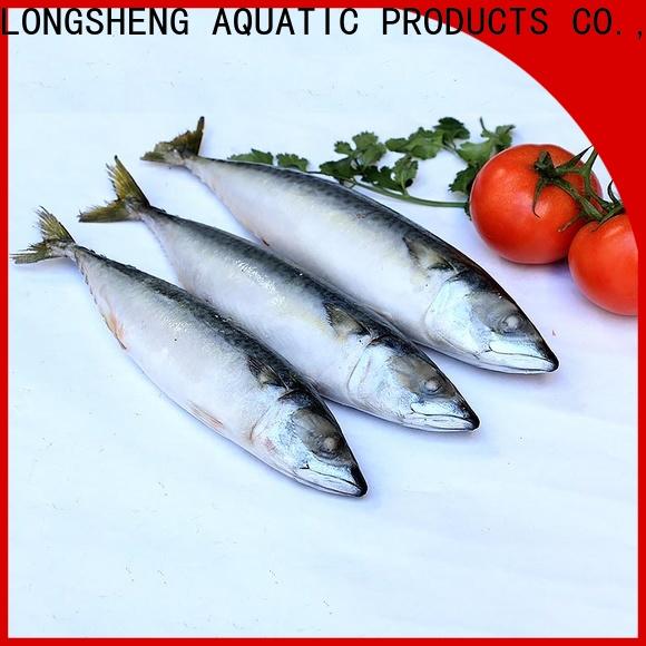 LongSheng flaps frozen pacific mackerel for supermarket