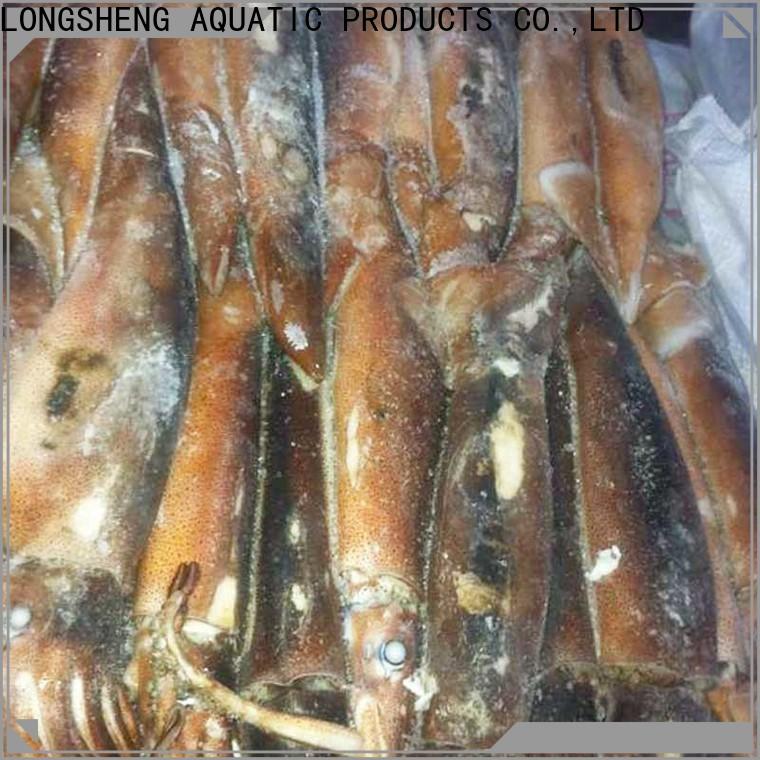LongSheng wholesale frozen illex squid for business for restaurant