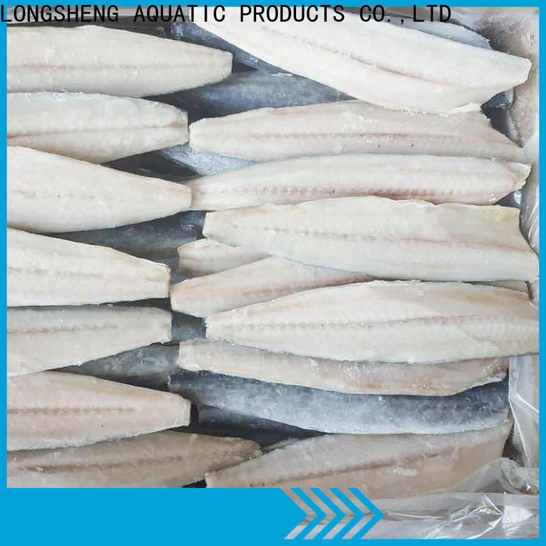 LongSheng whole spanish mackerel fish price company for seafood market