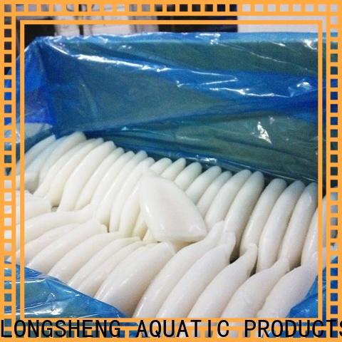 LongSheng rings frozen squid tubes Suppliers for cafeteria