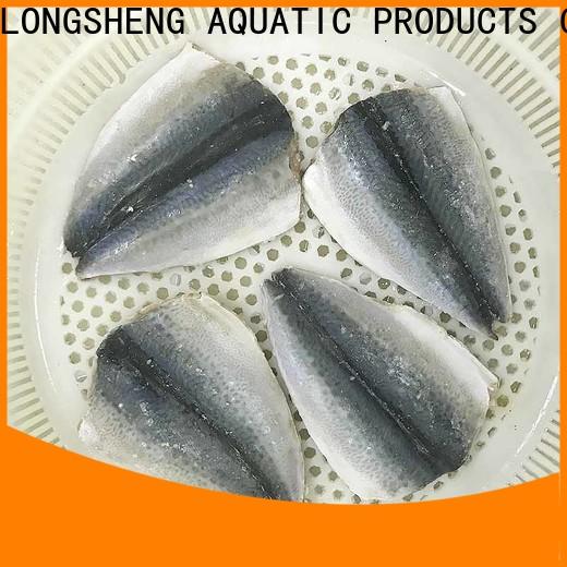 LongSheng round frozen pacific mackerel fish