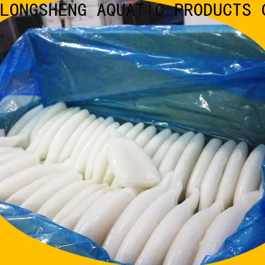 LongSheng argintinus frozen squid loligo suppliers for hotel