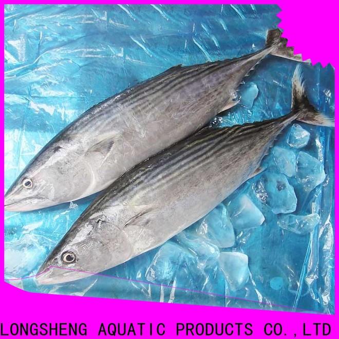 LongSheng skinless frozen bonito tuna price company for party