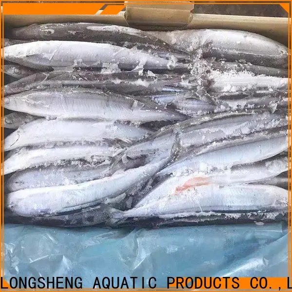 LongSheng Frozen Pacific Saury Suppliers Supply for cafe