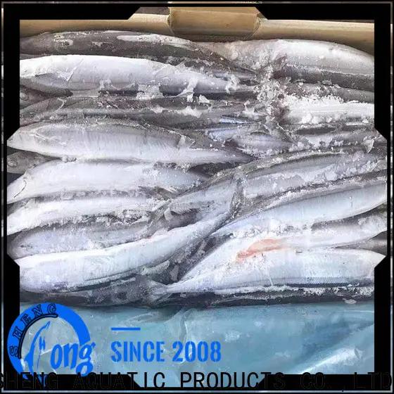 LongSheng saira Frozen Pacific Saury Suppliers Suppliers for cafe