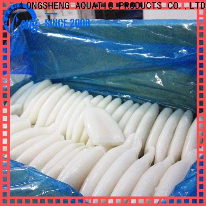 LongSheng natural frozen squid rings manufacturers for hotel