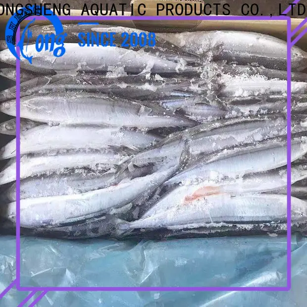LongSheng frozen frozen pacific saury wr for cafeteria