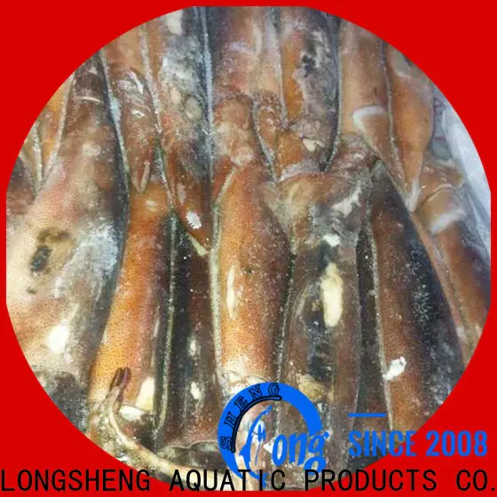 LongSheng tubetentacle） frozen illex squid Supply for cafeteria