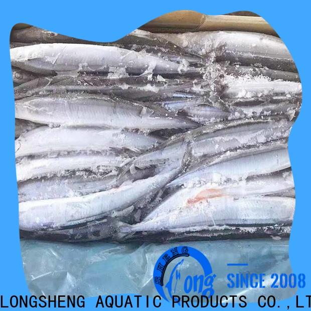 LongSheng wholesale pacific saury sale factory for restaurant