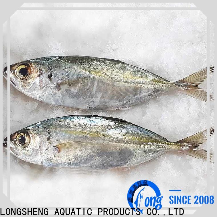 LongSheng frozen whole round horse mackere round manufacturers for cafeteria