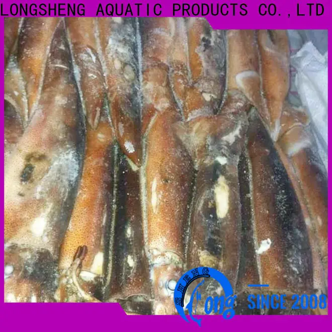 LongSheng tt illex squid price company for cafeteria