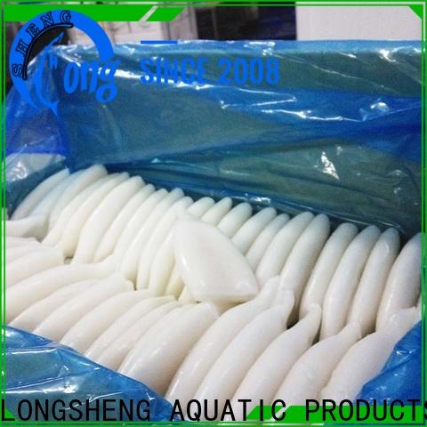 LongSheng tube frozen whole round squid Supply for cafe